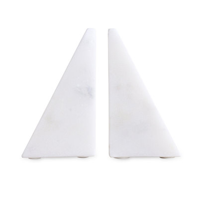 Matheson Glam Marble Non-Skid Bookends