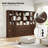 70.9'' H X 94.48'' W Book Cabinet Storage Bookcase Set-46437469