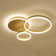 Assael Ceiling Light 3-Light 50cm LED Flush Mount with Remote Control