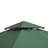 Ausbon Dakota Fields Green Plastic Replacement Canopy for Gazebo