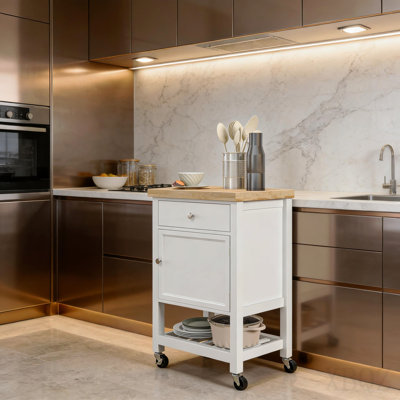 Mobile Kitchen Island, Rolling Kitchen Cart