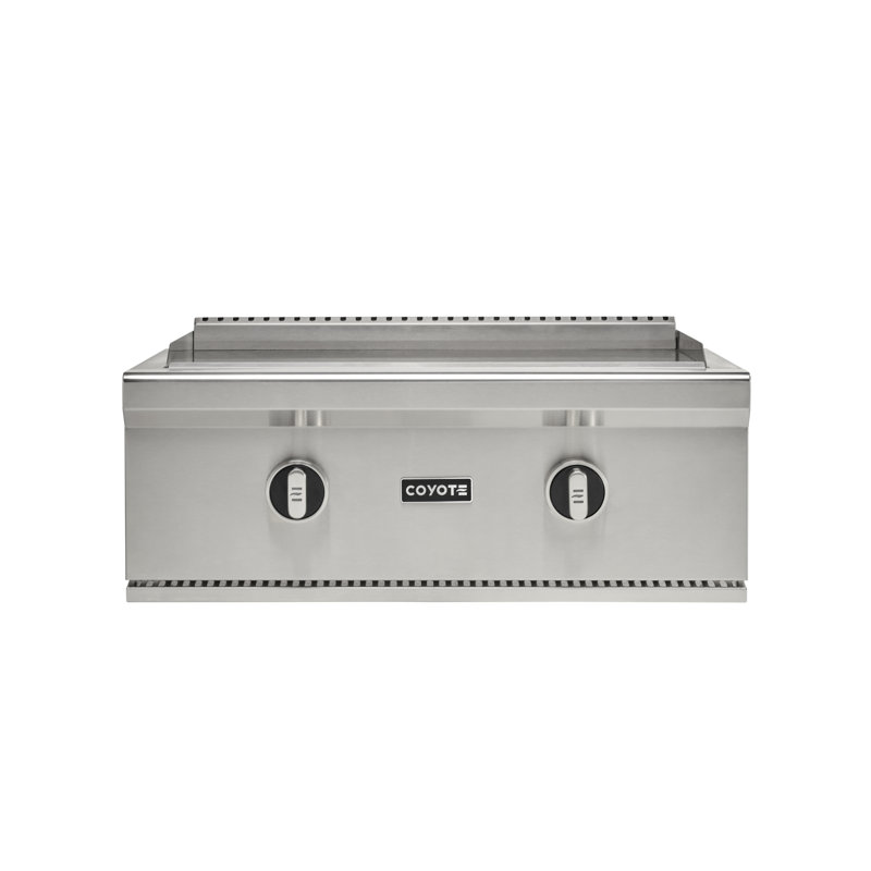 Coyote 30" Flat Top Grill Built-in Ng