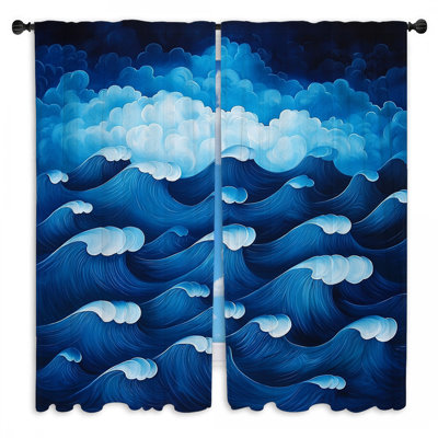 Rideaux de fenêtre Ocean Waves