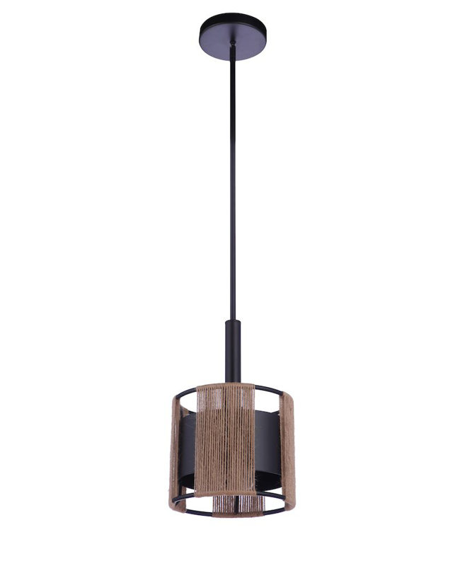 Luminaire suspendu tambour 1 lumière Galerie