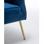Fauteuil d'appoint en velours Chynna-1662602961