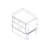Jasper 25" Modern 2-Drawer Nightstand in Off White-385844997