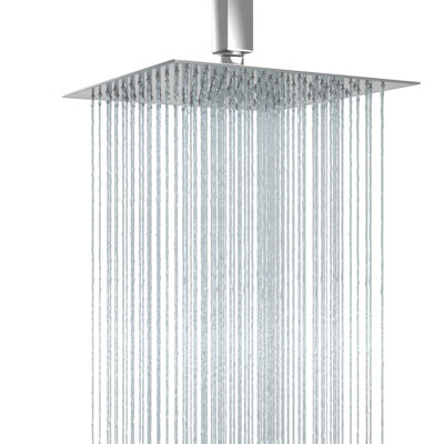 Rain Fixed Shower Head 2.5 GPM GPM