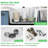 18.1'' L Undermount Single Bowl Quartz Kitchen Sink