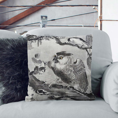 Floral Square Throw Cushion