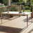 Turin Aluminum Dining table
