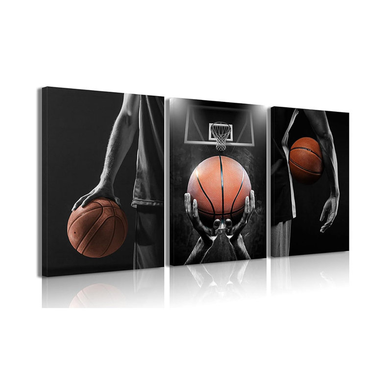 3 Piece Wrapped Canvas Print, 40cm H x 30cm W
