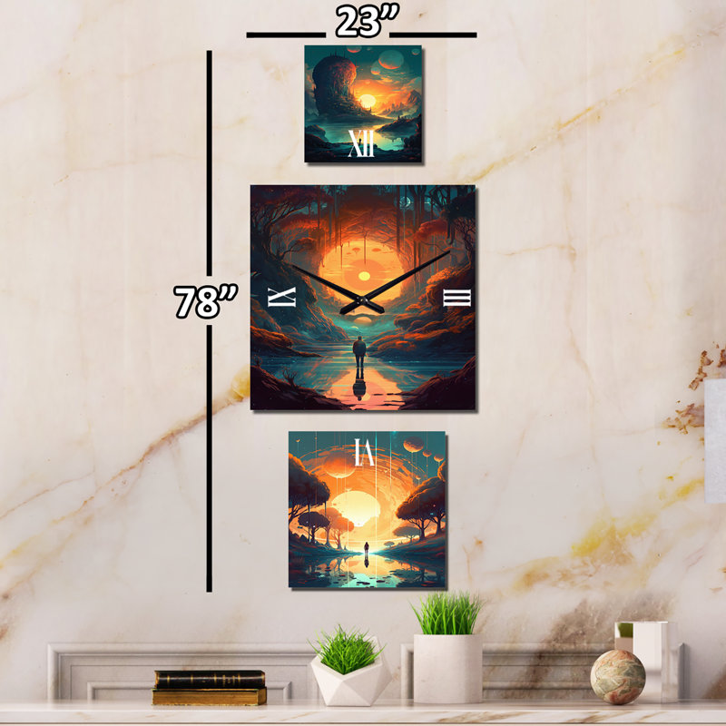 Horloge murale Mahaley