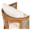 Ensemble de conversation d'extérieur en bois d'acacia pour 6 personnes avec corde tissée et coussins hydrofuges Aldo-128837877-128837880