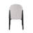 47" Round Dining Table Set for 4, Modern 5-Piece Dining Room Set with White Marble Veneer Top Kitchen