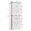 Grande armoire de rangement avec 8 portes et 4 tablettes-1856201089