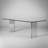 Bricen Glass Top Dining Table