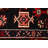 Anadol Black, Red Rug 4'6 x 7'0