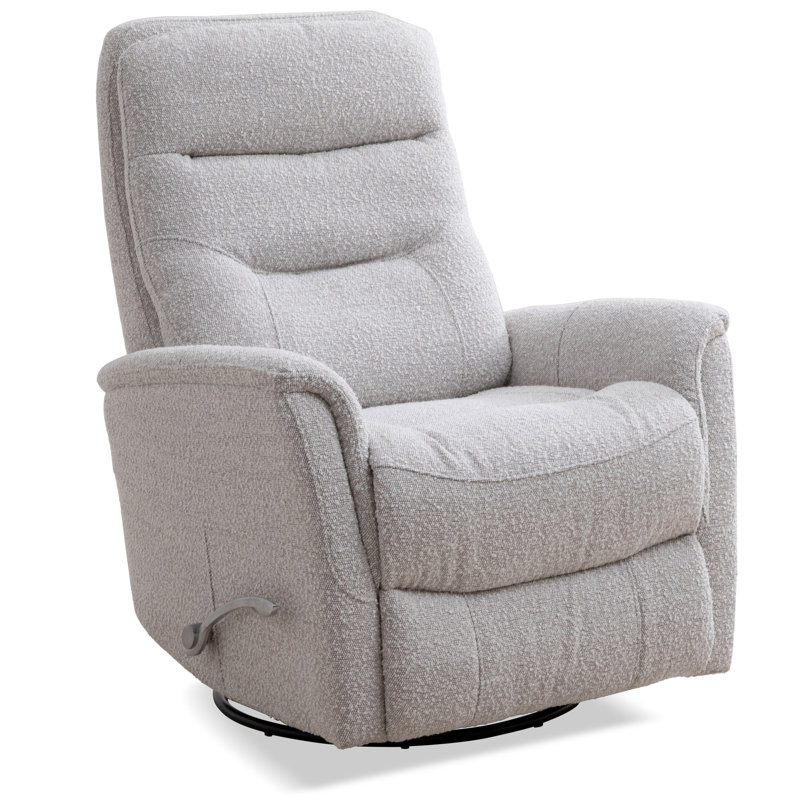 Fauteuil inclinable manuel standard en métal Akeelah, Mélange de polyester et coton Bloke