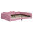 Upholstered Daybed With Cloud-Shaped Backrest-339430096