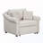 Chenille Convertible Sleeper Sofa-1202535481