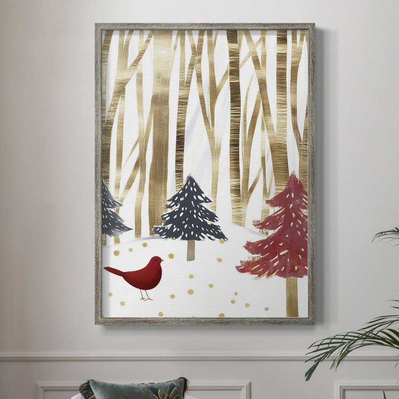 «Christmas Holiday Art» CDIX, reproduction d'art encadrée, H 11 po x l 9 po