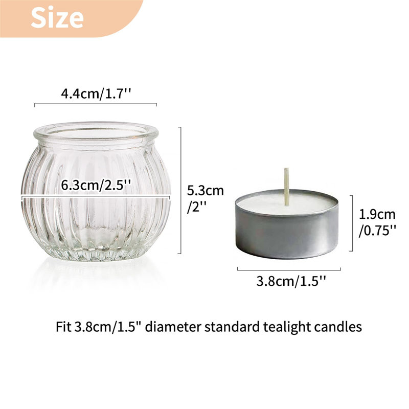 Glass Tealight Holder