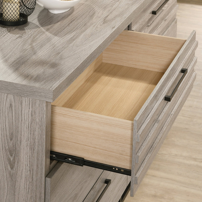 Commode double 6 tiroirs Earvin