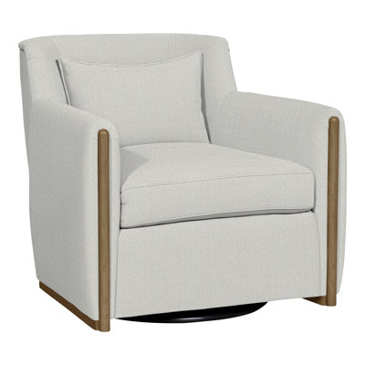 Fauteuil pivotant rembourré Thom Filicia Home