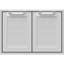 30" Double Recessed Marquise Accented Panels S Access Door