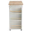 Brutsche Solid Wood Top Kitchen Cart