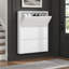 Armoire de rangement murale à chaussures avec 3 tiroirs rabattables et structure en métal-131634731