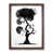 Walnut Framed
