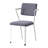 Open Back Upholstered Office Chair