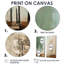 «Green Beige Wild Essence Collage II», art mural vert, 2 pièces-783851249-783851248-783851263