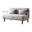 Confortable fauteuil convertible de 55 pouces avec dossier et coussin réglables, idéal pour la détente et le sommeil à la maison et au bureau-1192146803-1192146800