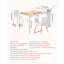 Kids 4 Piece and Chair Set