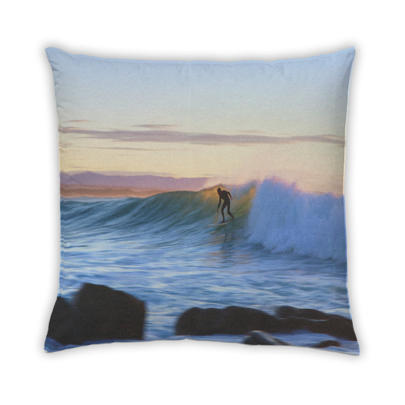 Coussin Sports Surfing 2, Microsuède