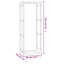 Iohannes 19.7'' W Steel Log Rack