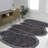 Monte Modern Rustic Abstract Dark Gray/Gray Indoor/Outdoor Rug-2045981102