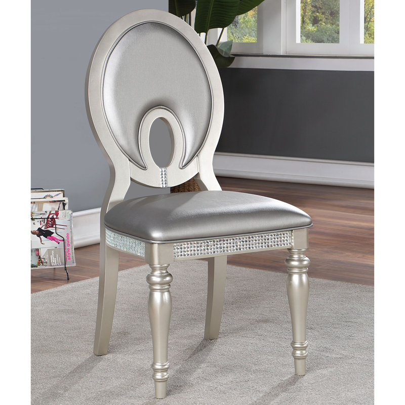 Ensemble de 2 chaises d'appoint rembourrées en bois Bruun