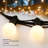 20 Ft. W x 12 Ft. D Aluminium Patio Gazebo with 48 Ft String Lights