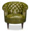 Bastian Leather Tufted Armchair