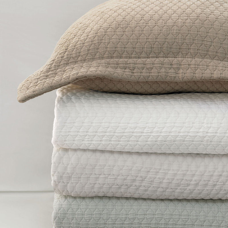 Simply Cotton_Matelassé, King Matelassé, Taupe