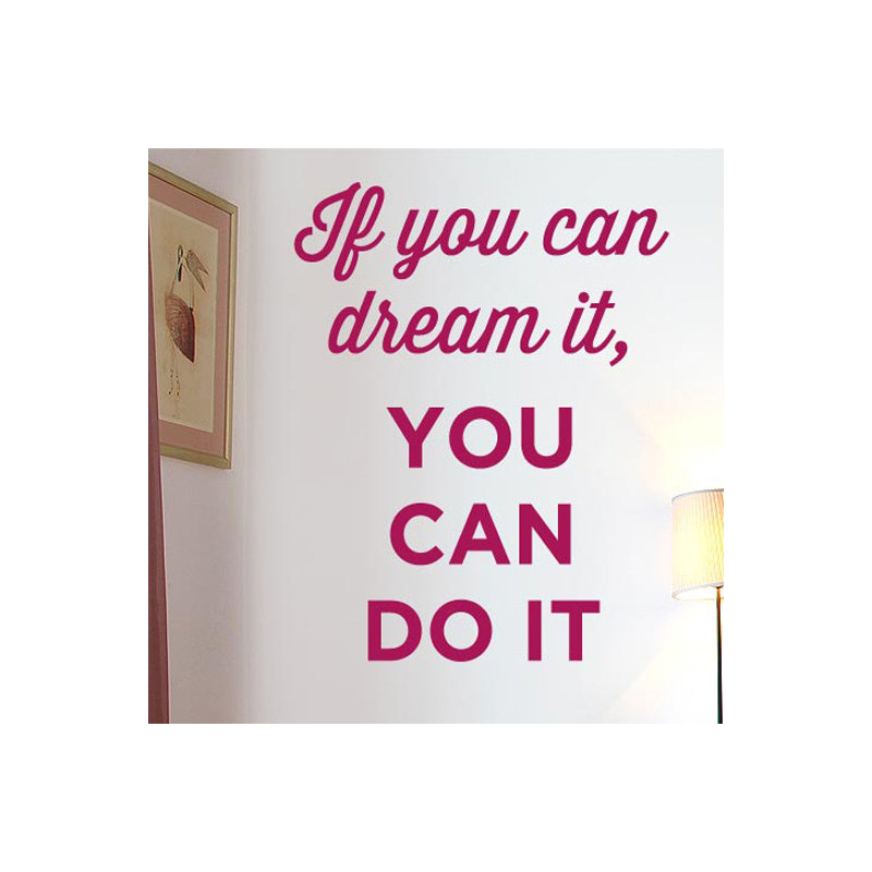 Non-Wall Damaging Wall Decal, Large, Violet