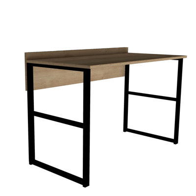 Bureau d'étude moderne à usages multiples, saphir et noir | 100% panneau de particules enduit de mélamine, épaisseur de 0,7 po | Structure robuste en 100% métal, dimensions: 44,1 po x 31,0 po x 23,6 po | Rangement supplémentaire, design industriel élégant pour le bureau à domicile