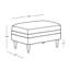 Canapé modulaire en cuir 3 pièces Ashtabula
