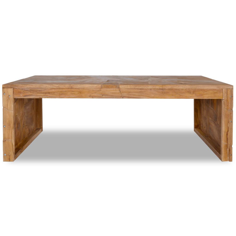 Dillwyn Solid Wood Sled Coffee Table