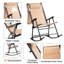 Chaise berçante en métal pour l'extérieur Nitya-29515752