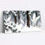«Snowy Forest With White Herons», ensemble de 1 reproduction d'art sur toile tendue sur toile-796035183