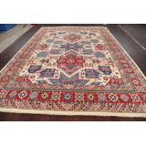 One-of-a-Kind 8'8" X 11'9" New Age Wool Area Rug in